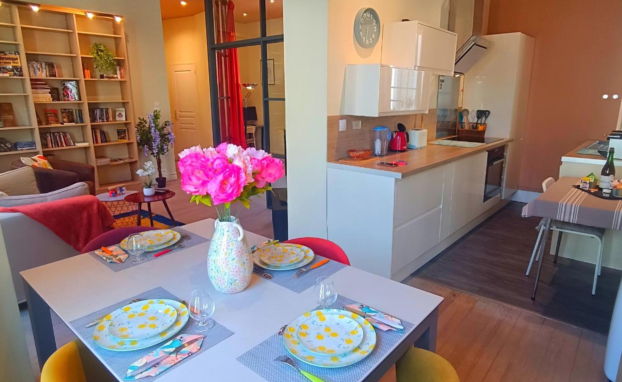 Appartement De Style - Rue Pietonne - Centre Ville Καν Εξωτερικό φωτογραφία